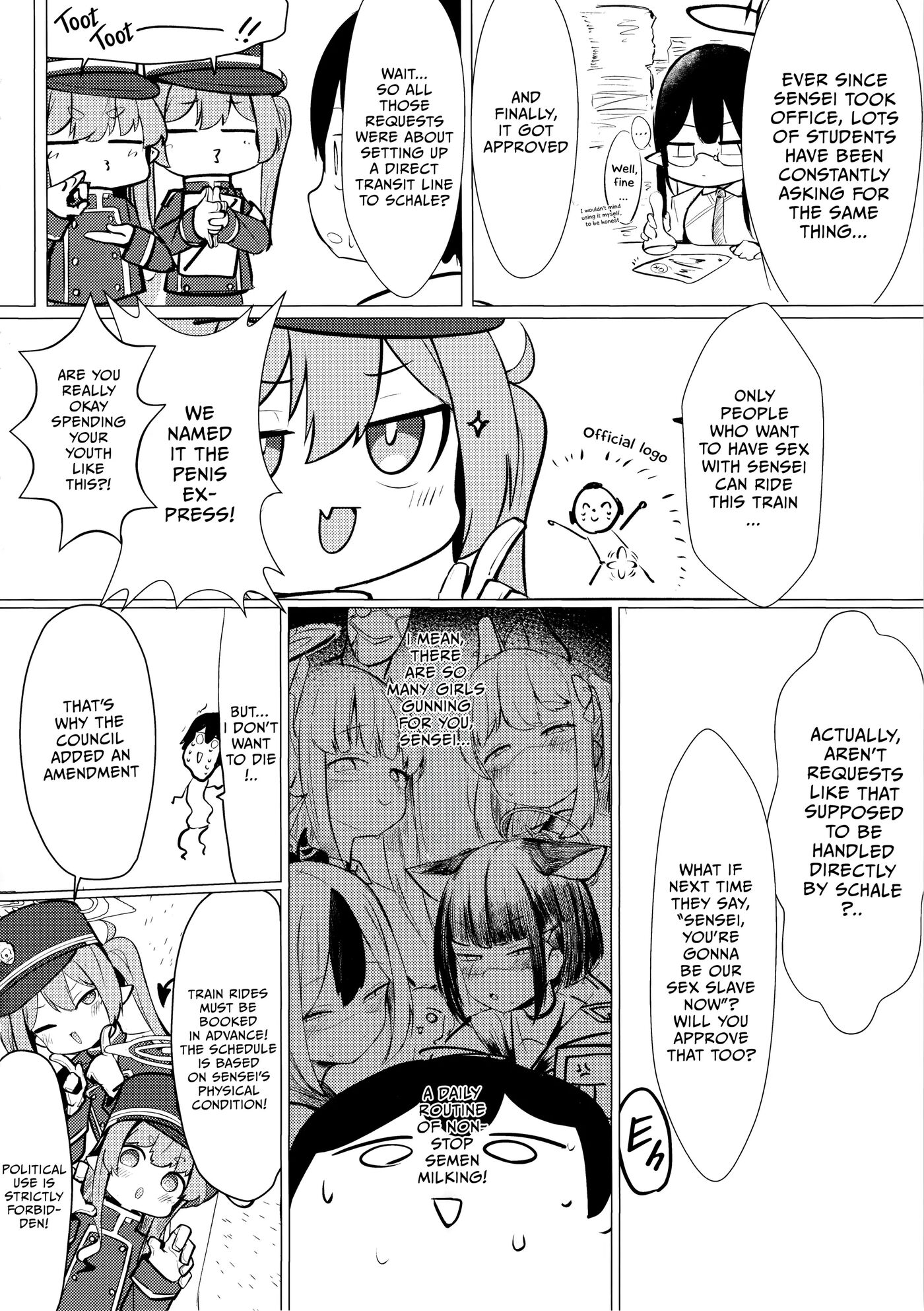 Let's Choo-choo! Chapter 1000 Page 3